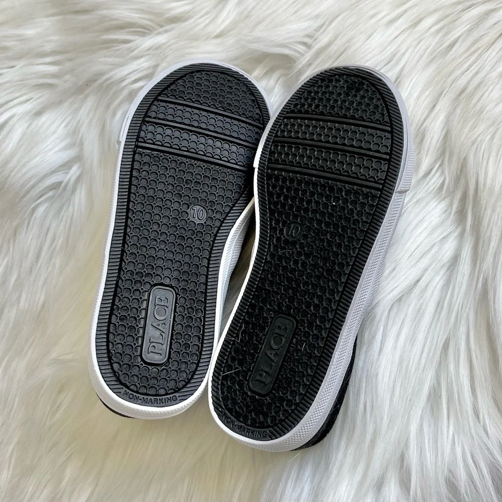NWOT Children’s Place Black Slip On shoes - Picture 5 of 7